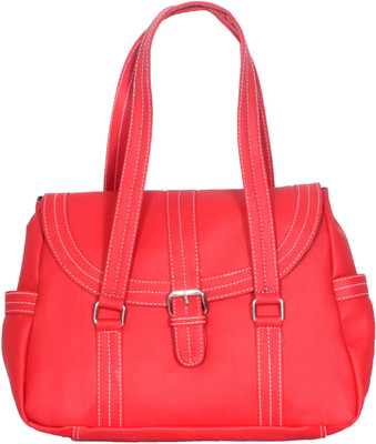 73% OFF on Madhavs BBM-136 Hand-held Bag Red-04