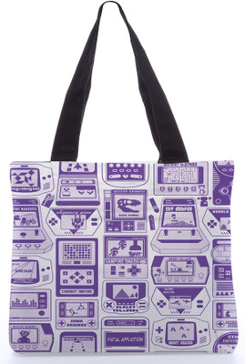 40% OFF on Snoogg Canvas Design Video Gamers Dream Shoulder Bag White