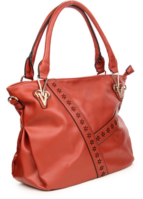 56% OFF on Do Bhai 053-Red Hand-held Bag Red