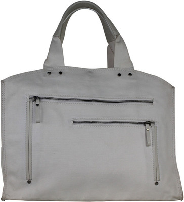 Lupine Wisdom Hand Bag White::Beige White Lupine Wisdom Hand Bag White::Beige White