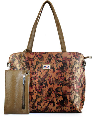 62% OFF on Aqa Brg24 Shoulder Bag Brown, Gold 62% OFF on Aqa Brg24 Shoulder Bag Brown, Gold