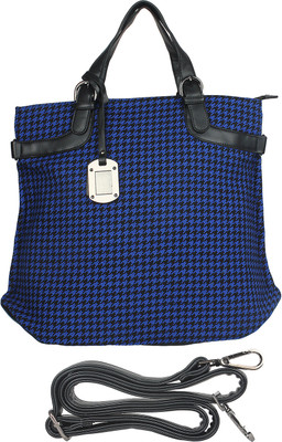 16% OFF on Daddy's Girl Checkered Hand-held Bag Blue01 16% OFF on Daddy's Girl Checkered Hand-held Bag Blue01