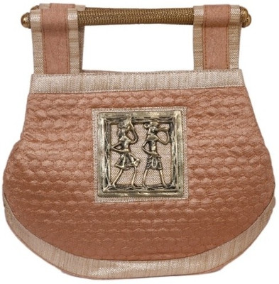 22% OFF on Craftstages Ethnic Designer Hand-held Bag Orange