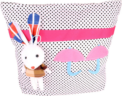 33% OFF on Desi Crown Designer Dotted Hand Bag White 33% OFF on Desi Crown Designer Dotted Hand Bag White