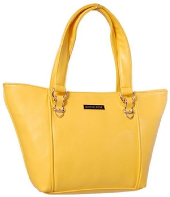 68% OFF on Womaniya Ethnic Silver Rose Collection-100 Hand-held Bag Yellow