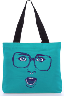 30% OFF on Snoogg Canvas Design Teenager Tote Sea Blue 30% OFF on Snoogg Canvas Design Teenager Tote Sea Blue