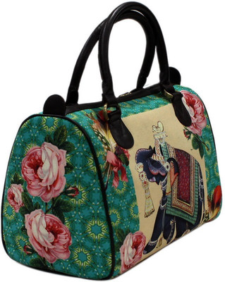 DesiPop Rosahathiaqua Satchel Green DesiPop Rosahathiaqua Satchel Green