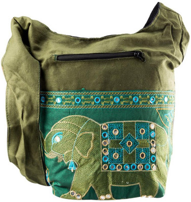 33% OFF on Jaipur Raga JRBAG137 Shoulder Bag Green-01 33% OFF on Jaipur Raga JRBAG137 Shoulder Bag Green-01