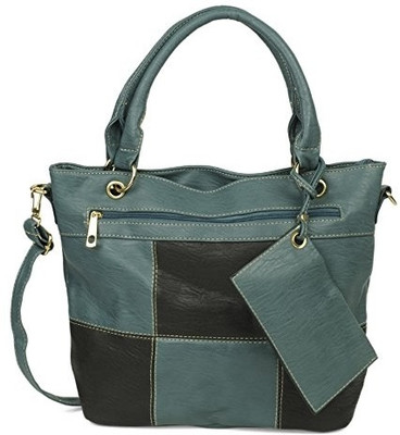 56% OFF on Adisa B0775 Hand-held Bag Teal Blue