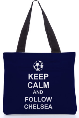 30% OFF on Snoogg Canvas Design Blue - White Text Tote Blue 30% OFF on Snoogg Canvas Design Blue - White Text Tote Blue