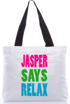 30% OFF on Rebel Jasper Says relax Tote White