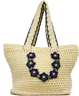 50% OFF on moKanc Crochet Hand Bag Cream 50% OFF on moKanc Crochet Hand Bag Cream