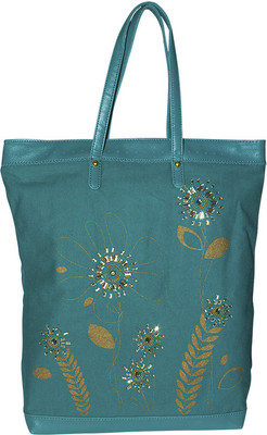 54% OFF on Ivory Tag Camille Printed Shoulder Bag Green