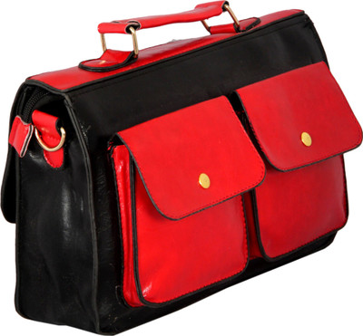 63% OFF on Felicita Red Skool Messenger Bag Red-24 63% OFF on Felicita Red Skool Messenger Bag Red-24