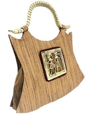 16% OFF on Craftstages Ethnic Hand-held Bag Brown