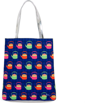 India Circus Kettle Calling Tote Multicolor