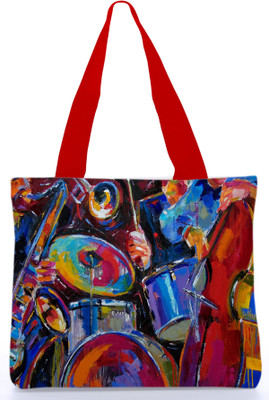 30% OFF on Snoogg Canvas Design Musical Instruments Tote Multicolor 30% OFF on Snoogg Canvas Design Musical Instruments Tote Multicolor