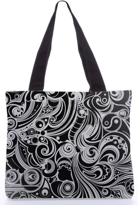 46% OFF on Snoogg Canvas Design Dark Side Bright Shoulder Bag Multicolor