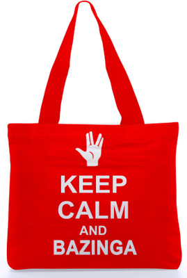 30% OFF on Snoogg Canvas Design Teenager Tote Red 30% OFF on Snoogg Canvas Design Teenager Tote Red