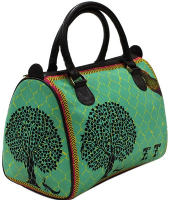 DesiPop Worliaqua Hand-held Bag Green