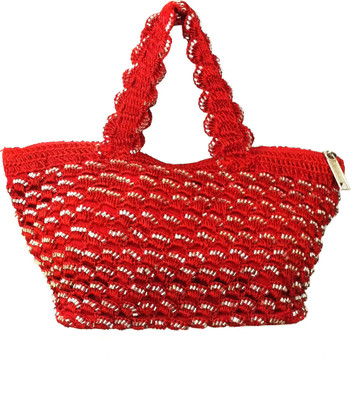 36% OFF on moKanc Crochet Hand Bag Red 36% OFF on moKanc Crochet Hand Bag Red