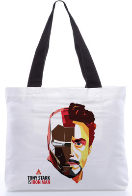 30% OFF on Snoogg Canvas Design Face Print Tote White 30% OFF on Snoogg Canvas Design Face Print Tote White