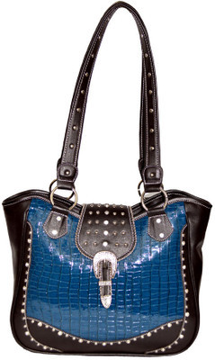 63% OFF on Saiva Western Style Shoulder Bag Blue-70 63% OFF on Saiva Western Style Shoulder Bag Blue-70