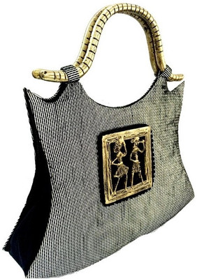 11% OFF on Craftstages Ethnic Hand-held Bag Black 11% OFF on Craftstages Ethnic Hand-held Bag Black