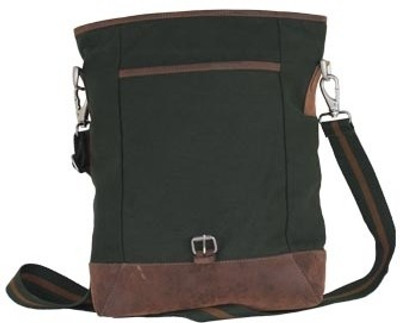 Lupine Greenbee Hand Bag Green::Brown Lupine Greenbee Hand Bag Green::Brown