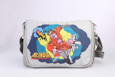 Imagica Mr.india Messenger Bag Grey Imagica Mr.india Messenger Bag Grey