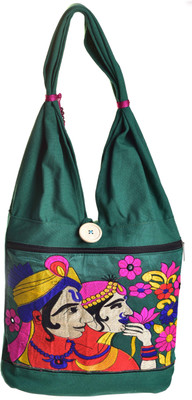 55% OFF on Baghut Jodhaa-Akbar Style Embroidered Shoulder Bag Green-04 55% OFF on Baghut Jodhaa-Akbar Style Embroidered Shoulder Bag Green-04