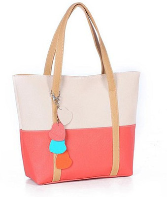 60% OFF on Superimported Candy Color Shoulder Bag White, Pink-08