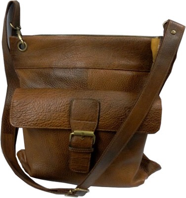 58% OFF on Tab Fashion TABMESS003 Messenger Bag Brown-002