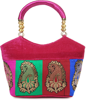 37% OFF on Kraftrush Fabric Hand-held Bag Multicolor01 37% OFF on Kraftrush Fabric Hand-held Bag Multicolor01