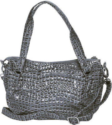 55% OFF on Thegudlook Croco Hand-held Bag Grey 55% OFF on Thegudlook Croco Hand-held Bag Grey