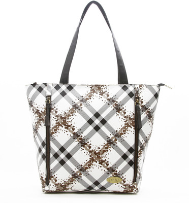 57% OFF on DHC Shopper Shoulder Bag White, Black, Brown 57% OFF on DHC Shopper Shoulder Bag White, Black, Brown