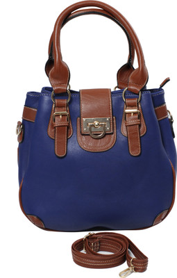 46% OFF on Classique Double Buckle Shoulder Bag Blue 46% OFF on Classique Double Buckle Shoulder Bag Blue