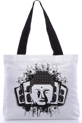 30% OFF on Snoogg Canvas Design Ajanta Face Print Tote White 30% OFF on Snoogg Canvas Design Ajanta Face Print Tote White