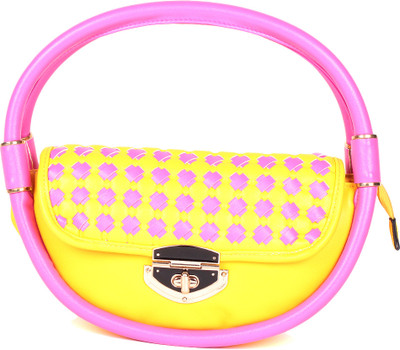 73% OFF on Eleegance 2609 Hand-held Bag Yellow
