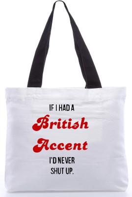 30% OFF on Rebel Messages Tote White 30% OFF on Rebel Messages Tote White