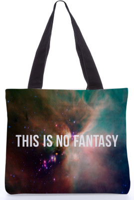 30% OFF on Snoogg Canvas Design This is not Fantasy Tote Multicolor