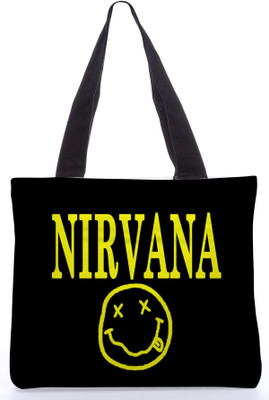 30% OFF on Snoogg Canvas Design Teenager Tote Black