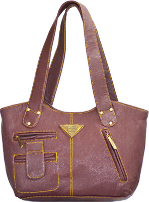 33% OFF on JG Shoppe Ritzym126 Hand-held Bag Brown-009