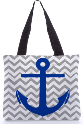 30% OFF on Snoogg Canvas Design Zigzag Tote White, Grey 30% OFF on Snoogg Canvas Design Zigzag Tote White, Grey