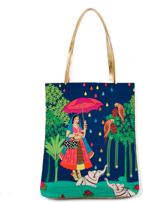 India Circus Queen Walk Tote Multicolor