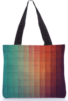 30% OFF on Snoogg Multicolor Abstract Tote Multicolor