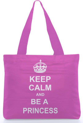 30% OFF on Snoogg Canvas Design Teenager Tote Pink