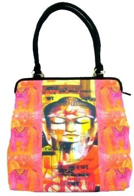 33% OFF on Craftstages Digital Print Hand-held Bag Black 33% OFF on Craftstages Digital Print Hand-held Bag Black