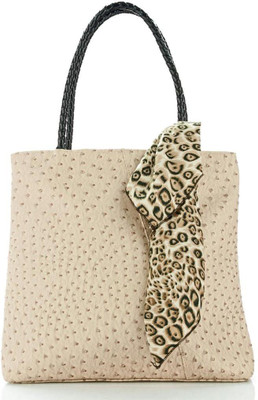 20% OFF on Leora Ostrich Leather Shoulder Bag Cream 20% OFF on Leora Ostrich Leather Shoulder Bag Cream
