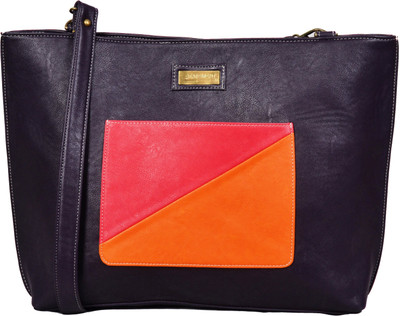 32% OFF on Statement Three colour Messenger Bag 2